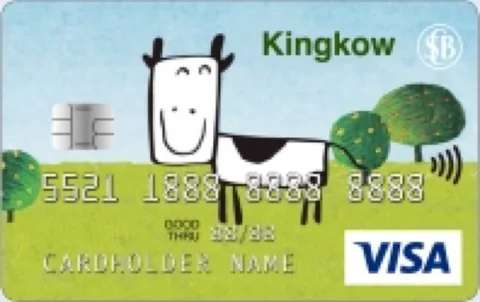 Kingkow VISA信用卡 卡面