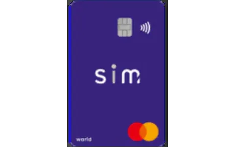sim World Mastercard® 卡面